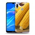 Дизайнерский пластиковый чехол для Huawei Y6 (2019) Кукуруза