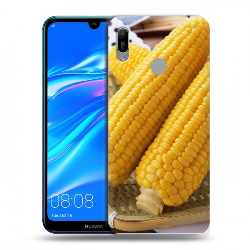 Дизайнерский пластиковый чехол для Huawei Y6 (2019) Кукуруза