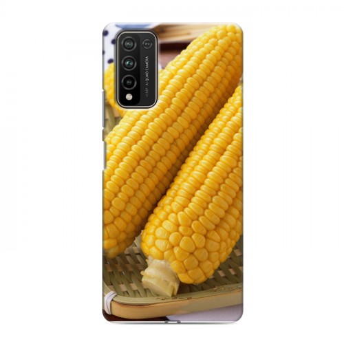 Дизайнерский пластиковый чехол для Huawei Honor 10X Lite Кукуруза