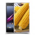 Дизайнерский пластиковый чехол для Sony Xperia Z Ultra  Кукуруза