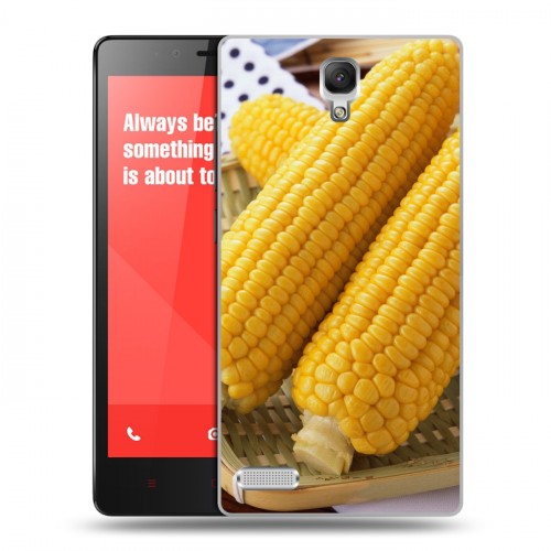 Дизайнерский пластиковый чехол для Xiaomi RedMi Note Кукуруза