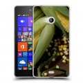 Дизайнерский пластиковый чехол для Microsoft Lumia 540 Кукуруза