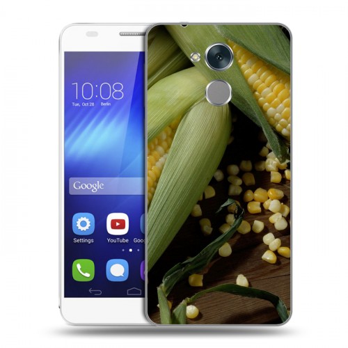 Дизайнерский пластиковый чехол для Huawei Honor 6C Кукуруза