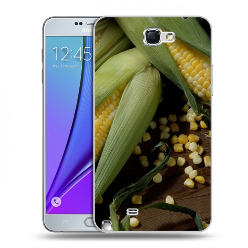 Дизайнерский пластиковый чехол для Samsung Galaxy Note 2 Кукуруза