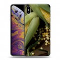 Дизайнерский силиконовый чехол для Iphone Xs Max Кукуруза