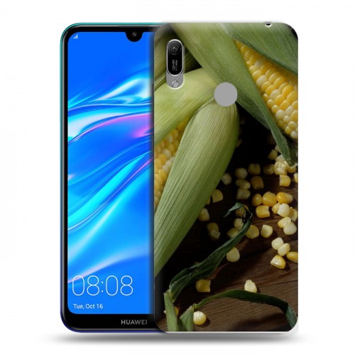 Дизайнерский пластиковый чехол для Huawei Y6 (2019) Кукуруза