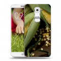 Дизайнерский пластиковый чехол для LG Optimus G2 mini Кукуруза