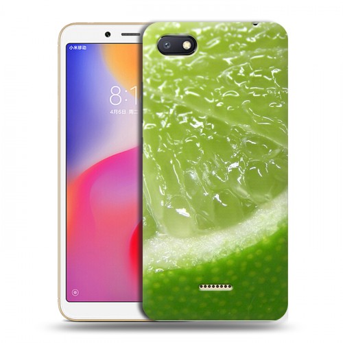 Дизайнерский пластиковый чехол для Xiaomi RedMi 6A Лайм