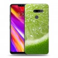 Дизайнерский пластиковый чехол для LG G8 ThinQ Лайм