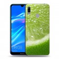 Дизайнерский пластиковый чехол для Huawei Y6 (2019) Лайм