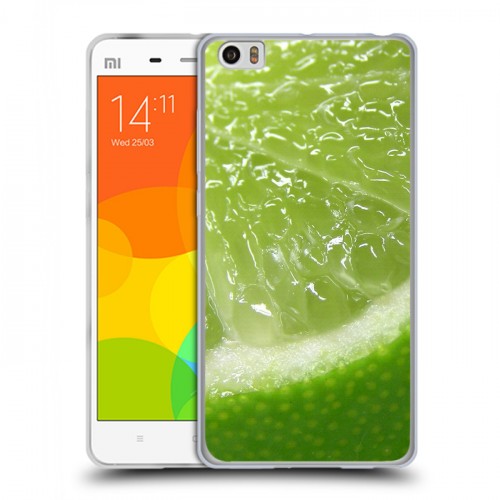 Дизайнерский пластиковый чехол для Xiaomi Mi Note Лайм