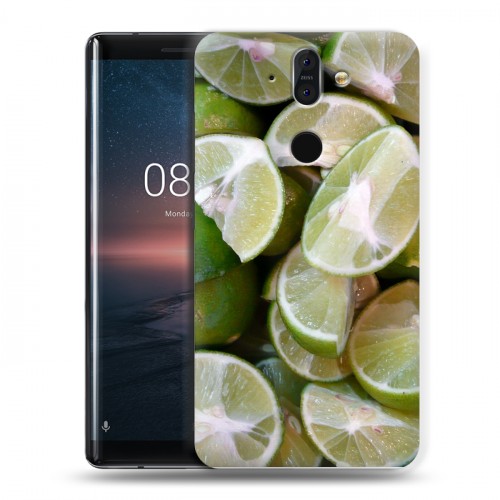 Дизайнерский пластиковый чехол для Nokia 8 Sirocco Лайм