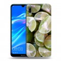 Дизайнерский пластиковый чехол для Huawei Y6 (2019) Лайм