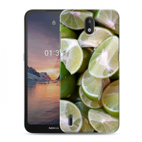 Дизайнерский силиконовый чехол для Nokia 1.3 Лайм