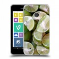 Дизайнерский пластиковый чехол для Nokia Lumia 530 Лайм