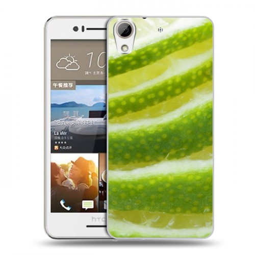 Дизайнерский пластиковый чехол для HTC Desire 728 Лайм