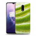 Дизайнерский пластиковый чехол для OnePlus 7 Лайм