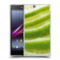 Дизайнерский пластиковый чехол для Sony Xperia Z Ultra  Лайм