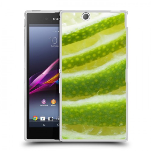 Дизайнерский пластиковый чехол для Sony Xperia Z Ultra  Лайм