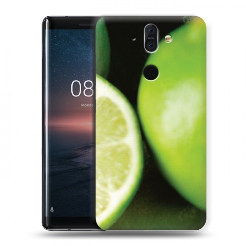 Дизайнерский пластиковый чехол для Nokia 8 Sirocco Лайм