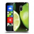 Дизайнерский пластиковый чехол для Nokia Lumia 620 Лайм