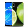 Дизайнерский пластиковый чехол для Huawei Y6 (2019) Лайм