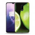 Дизайнерский пластиковый чехол для OnePlus 7 Лайм