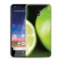 Дизайнерский пластиковый чехол для Nokia 2.2 Лайм