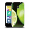 Дизайнерский пластиковый чехол для Nokia Lumia 530 Лайм