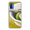 Дизайнерский силиконовый чехол для Xiaomi RedMi 9T Лайм