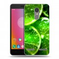 Дизайнерский силиконовый чехол для Lenovo K6 Лайм