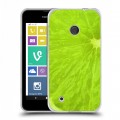 Дизайнерский пластиковый чехол для Nokia Lumia 530 Лайм