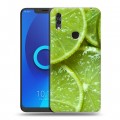 Дизайнерский силиконовый чехол для Alcatel 5V Лайм