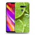 Дизайнерский пластиковый чехол для LG G8 ThinQ Лайм