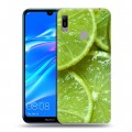 Дизайнерский пластиковый чехол для Huawei Y6 (2019) Лайм