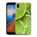 Дизайнерский силиконовый чехол для Xiaomi RedMi 7A Лайм