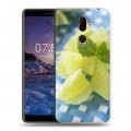 Дизайнерский пластиковый чехол для Nokia 7 Plus Лайм