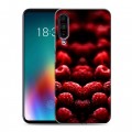 Дизайнерский силиконовый чехол для Meizu 16T Малина