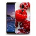 Дизайнерский пластиковый чехол для Nokia 7 Plus Малина