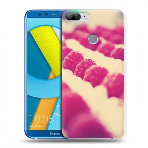 Дизайнерский пластиковый чехол для Huawei Honor 9 Lite Малина