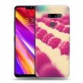 Дизайнерский пластиковый чехол для LG G8 ThinQ Малина