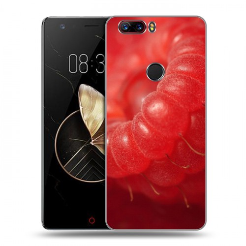 Дизайнерский пластиковый чехол для ZTE Nubia Z17 Малина