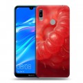 Дизайнерский пластиковый чехол для Huawei Y6 (2019) Малина