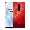 Дизайнерский пластиковый чехол для OnePlus 8 Малина