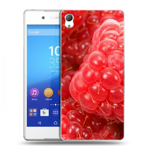 Дизайнерский пластиковый чехол для Sony Xperia Z3+ Малина