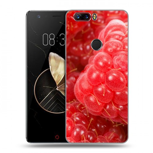 Дизайнерский пластиковый чехол для ZTE Nubia Z17 Малина