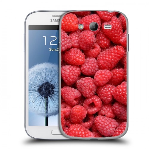 Дизайнерский пластиковый чехол для Samsung Galaxy Grand Малина