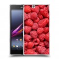 Дизайнерский пластиковый чехол для Sony Xperia Z Ultra  Малина