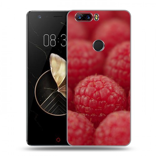 Дизайнерский пластиковый чехол для ZTE Nubia Z17 Малина