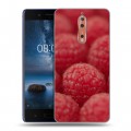 Дизайнерский пластиковый чехол для Nokia 8 Малина